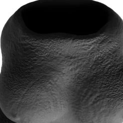 Lady Polyresin Pot - Black -Furniture Store LadyPolyresinPot Black.05