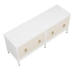 Custom Le Cheval Credenza -Furniture Store LeChevalCredenzaMatrix.HenryGrasscloth.03 301b86e6 e86a 4961 b27b b46df6204a1b