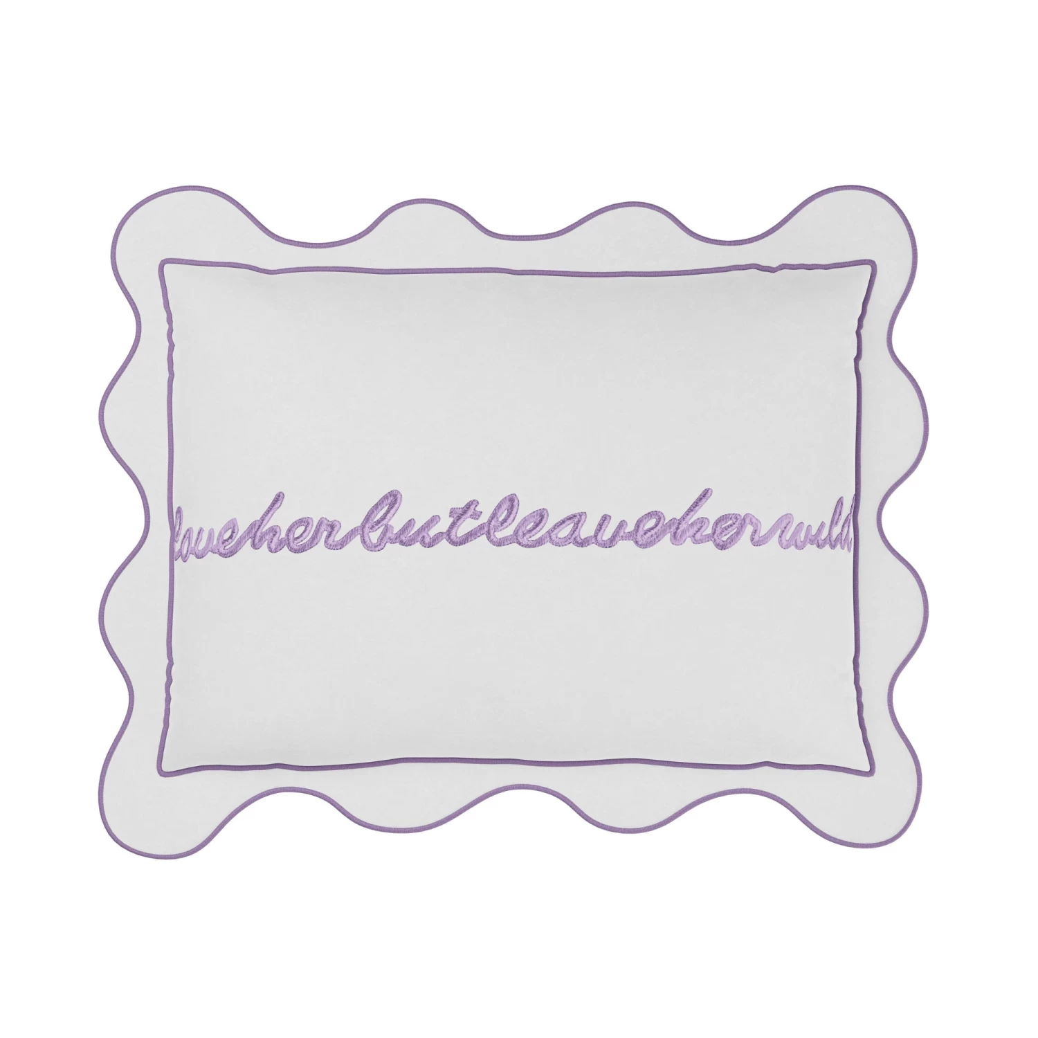 Leave Her Wild Pillow Cover - Violet 3 Leave Her Wild Pillow Cover - Violet