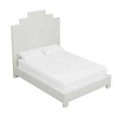 Custom MH Bed 20 Custom MH Bed -Furniture Store MHBedinDaliIvoryVelvet.03 561ce3cc 9228 402f b66e a0b0d53647c8