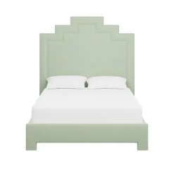 Custom MH Bed 30 Custom MH Bed -Furniture Store MHBedinNikkiJadeChenille.01 772f217f 6043 4e07 bbc7 95e6b6d94f6c