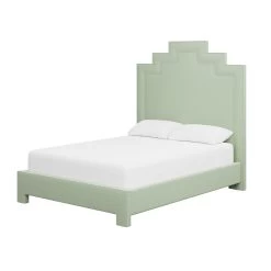 Custom MH Bed 32 Custom MH Bed -Furniture Store MHBedinNikkiJadeChenille.02 c6c07b49 7b8b 4189 a35c 4273604a978d