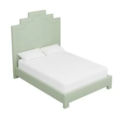 Custom MH Bed 33 Custom MH Bed -Furniture Store MHBedinNikkiJadeChenille.03 8adab75f 3bec 4b6a 86cc 605395b4dda2