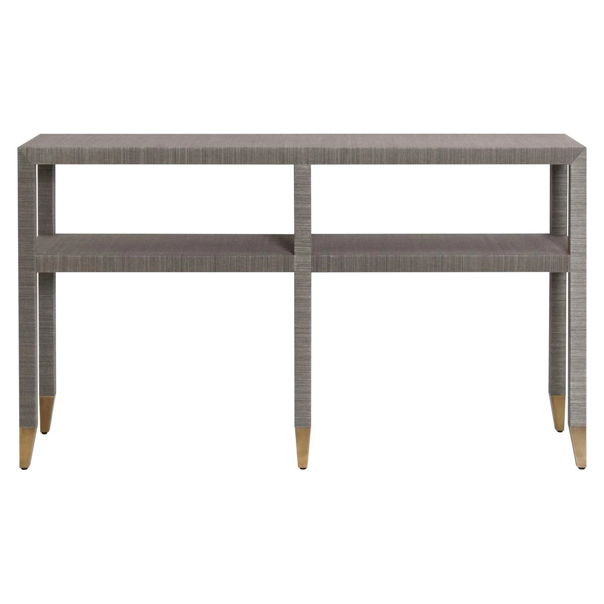 Quick Ship Mary Carmen Console In Elizabeth Grasscloth 5 Quick Ship Mary Carmen Console In Elizabeth Grasscloth - Image 3