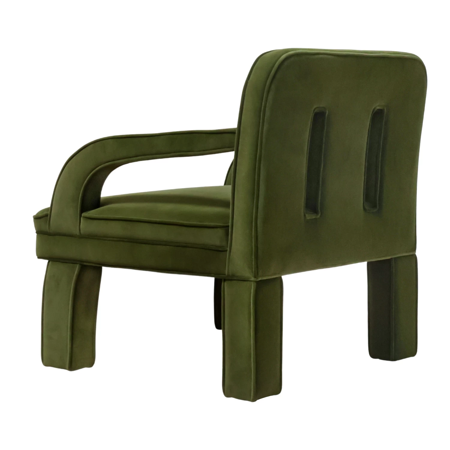 Mason Accent Chair In Green Velvet 7 Mason Accent Chair In Green Velvet - Image 5