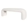 Maxwell Bench In Ivory Boucle -Furniture Store MaxwellBenchInIvoryBoucle.02