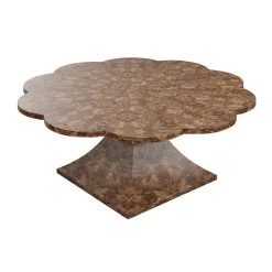 Custom Mirabell Dining Table -Furniture Store MirabellDiningTableinProvincialMappaBurl.03