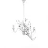 Monkey Lamp - Chandelier White By Seletti -Furniture Store Monkey chandelier bianco spento 2 1