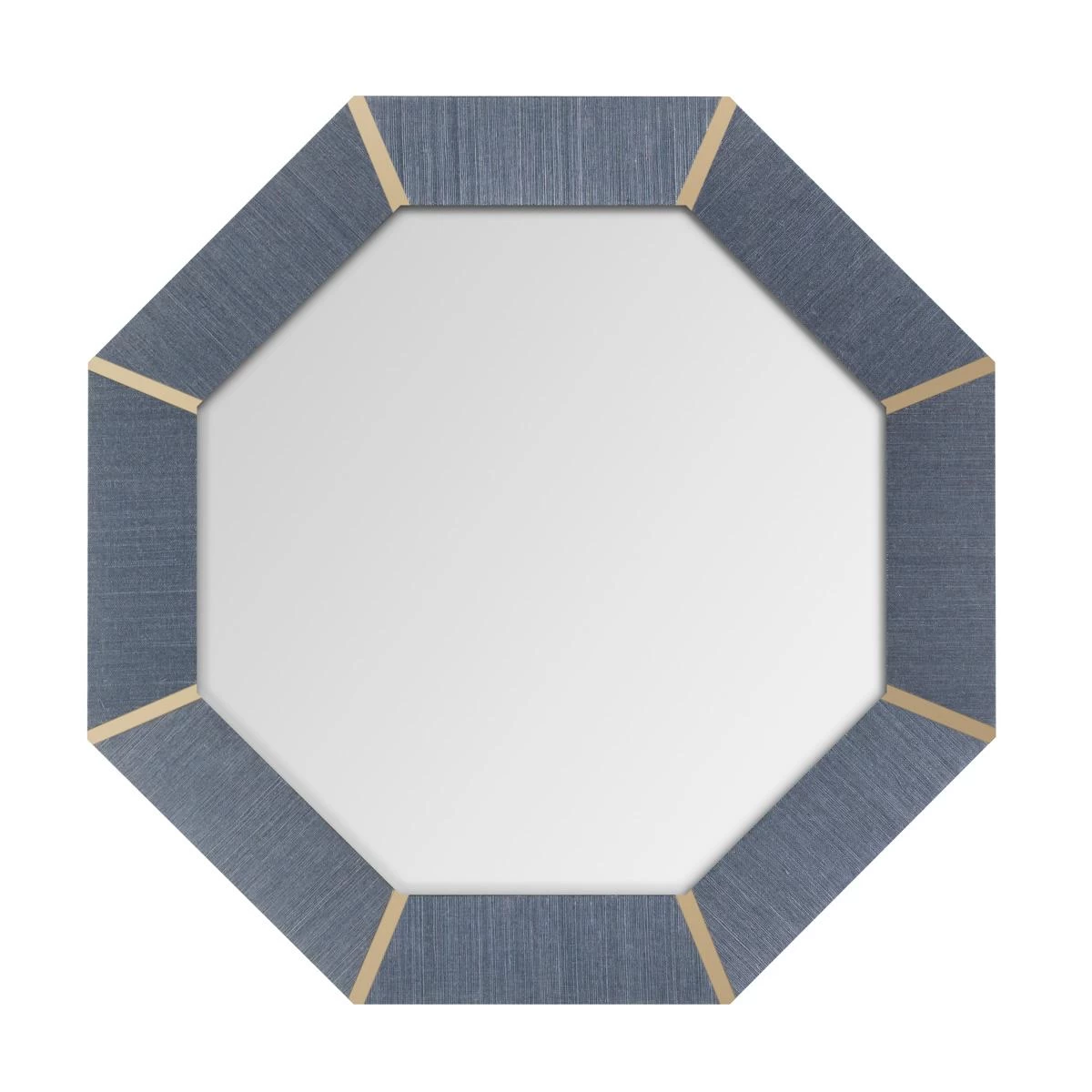 Montreal Mirror In Norris Grasscloth - Brass 3 Montreal Mirror In Norris Grasscloth - Brass