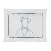 Navy Cowboy Boudoir Pillow Cover -Furniture Store NavyCowboyBoudoirPillowCover.01