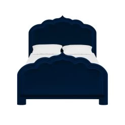 Custom Novi Bed 20 Custom Novi Bed -Furniture Store NoviBedinAdelaNavyVelvet.01