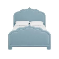 Custom Novi Bed 23 Custom Novi Bed -Furniture Store NoviBedinClarioIceVelvet.01