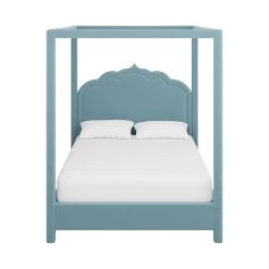 Custom Novi Canopy Bed 27 Custom Novi Canopy Bed -Furniture Store NoviCanopyBedinClarioIceVelvet.01 f17efa46 ff1e 4176 8434 55ef7ad23aa6