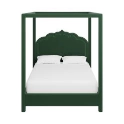 Custom Novi Canopy Bed 23 Custom Novi Canopy Bed -Furniture Store NoviCanopyBedinEvelynEmeraldVelvet.01 4d48fea9 7931 443b baef b8d549192e49
