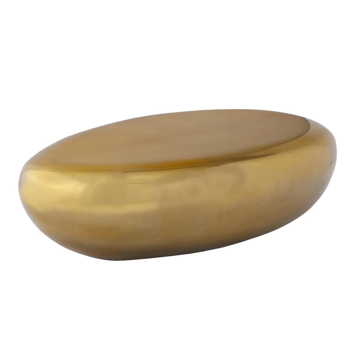 River Stone Coffee Table - Gold 3 River Stone Coffee Table - Gold