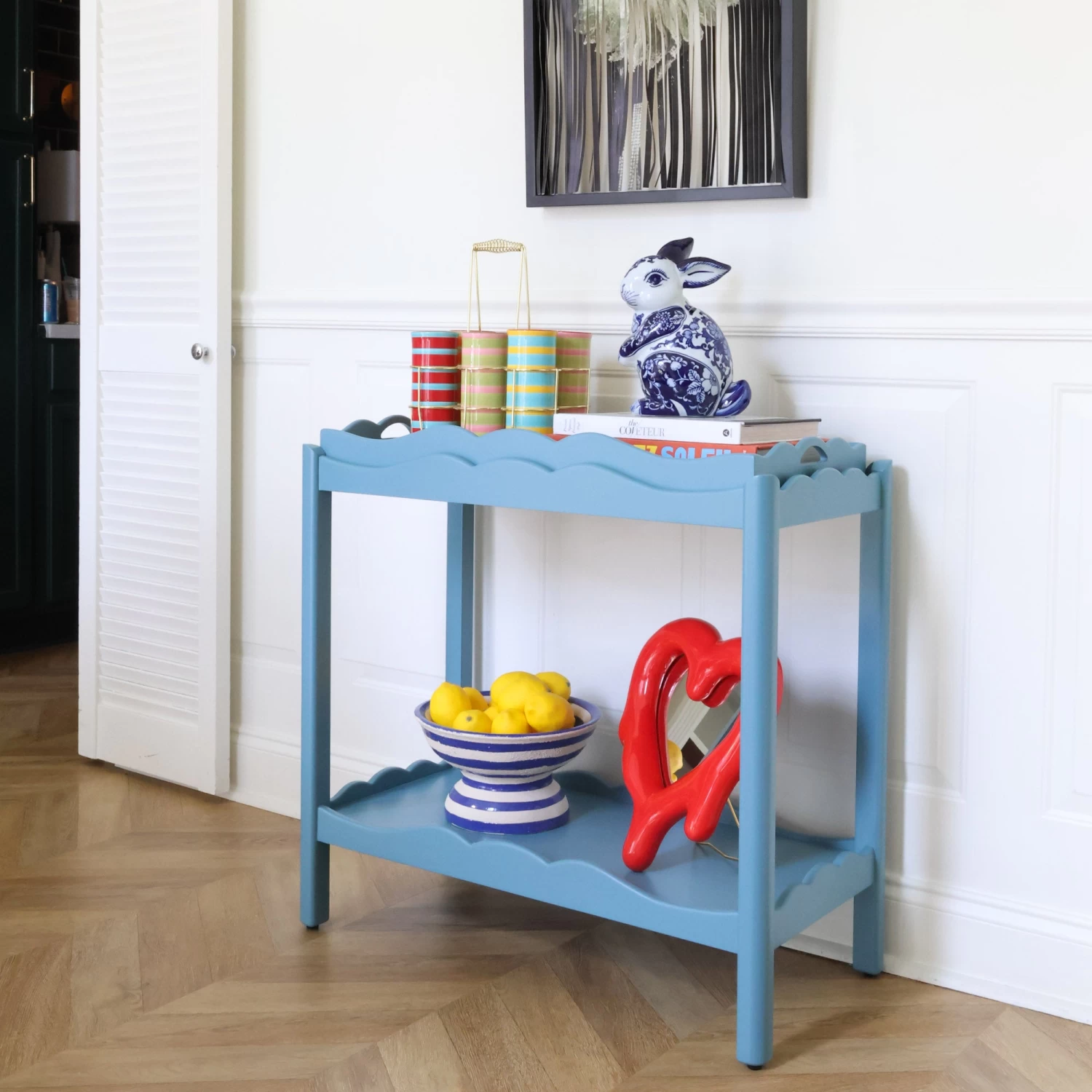 Patara Bar Console In French Blue 4 Patara Bar Console In French Blue - Image 2
