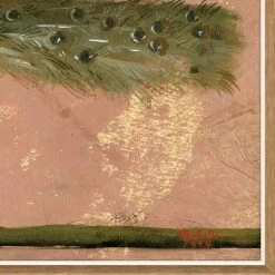 Peacock Triptych Art -Furniture Store Peacock 20Triptych 20Art.03