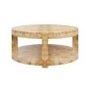 Custom Ponder Coffee Table -Furniture Store PonderCoffeeTableinGoldenPecanMappaBurl.01