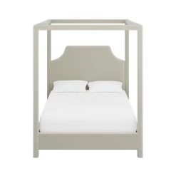 Custom Provence Canopy Bed 28 Custom Provence Canopy Bed -Furniture Store ProvenceCanopyBedinDaliIvoryVelvet.01