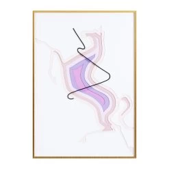 Purple Horse - Left Facing