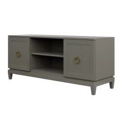 Queen Credenza -Furniture Store QueenCredenzaMatrix.CessnaGrey.02