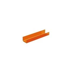 Rainbow Acrylic Bookshelf - Orange -Furniture Store RainbowAcrylicBookshelf 16.5 inOrange.03