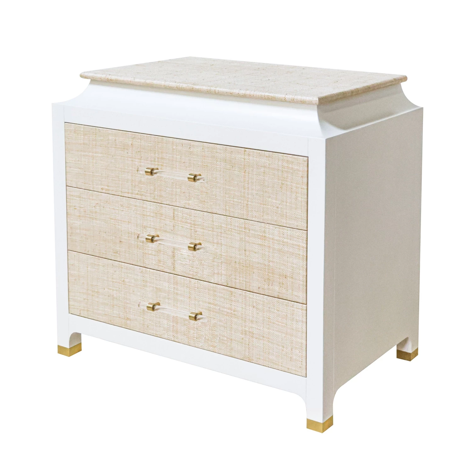 Recon Chest Large In Noah Grasscloth 5 Recon Chest Large In Noah Grasscloth - Image 3