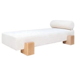 Row Daybed In Ivory Tweed 11 Row Daybed In Ivory Tweed -Furniture Store RowDaybedinIvoryTweed.02