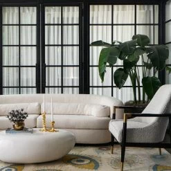 Santarelli Lounge Chair In Grey Boucle 18 Santarelli Lounge Chair In Grey Boucle -Furniture Store Santarelli Lounge Chair in Grey Boucle.07