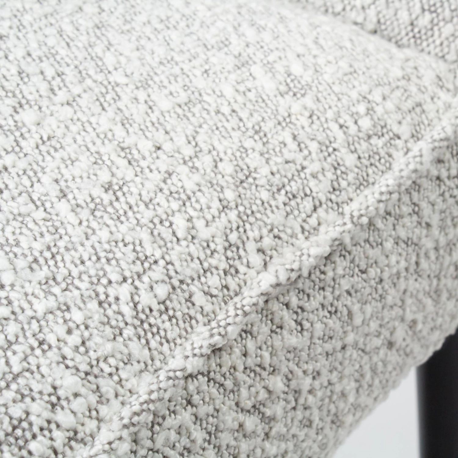 Santarelli Lounge Chair In Grey Boucle 9 Santarelli Lounge Chair In Grey Boucle - Image 7