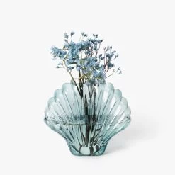 Seashell Vase - Blue -Furniture Store Seashell Vase Blue.02
