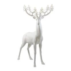 Sherwood Deer Lamp - White -Furniture Store SherwoodDeerLamp White.03