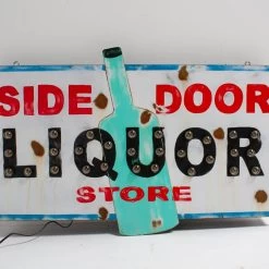Side Door Liquor Sign -Furniture Store Side 20Door 20Liquor 20Sign.03
