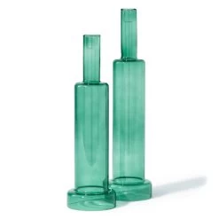 Skyscraper Green Candle Holder - Set Of 2 10 Skyscraper Green Candle Holder - Set Of 2 -Furniture Store SkyscraperGreenCandleHolder Setof2.02