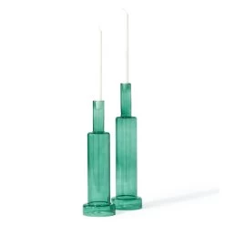 Skyscraper Green Candle Holder - Set Of 2 9 Skyscraper Green Candle Holder - Set Of 2 -Furniture Store SkyscraperGreenCandleHolder Setof2.03