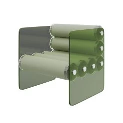 Soshagro Green Acrylic Armchair