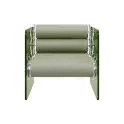 Soshagro Green Acrylic Armchair -Furniture Store SoshagroGreenAcrylicArmchair.04