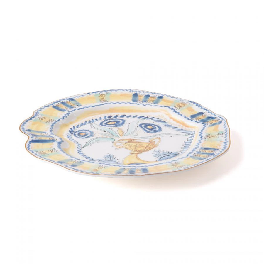 Spanish Maiolica Dinner Plate By Seletti 6 Spanish Maiolica Dinner Plate By Seletti - Image 4