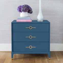 Spy Chest In Boeing Navy 18 Spy Chest In Boeing Navy -Furniture Store SpyChestinBoeingNavy LongCircleHardware.02