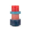 Stan Editions Candle - Stack 04 - Red/Blue -Furniture Store Stan Editions Candle Stack 04 Red Blue.01