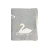 Swan Baby Throw - Light Grey -Furniture Store Swan 20Baby 20Throw 20 20Light 20Grey.01
