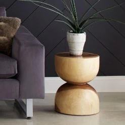 Hourglass Side Table 8 Hourglass Side Table -Furniture Store TH66192.03