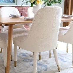 Tavish Dining Chair In Ivory Boucle 16 Tavish Dining Chair In Ivory Boucle -Furniture Store Tavish Dining Chair