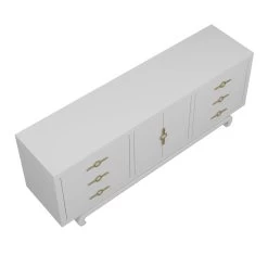 Custom Toulouse Credenza -Furniture Store ToulouseCredenzaMatrix.FalconGrey.01