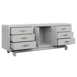 Custom Toulouse Credenza -Furniture Store ToulouseCredenzaMatrix.FalconGrey.04