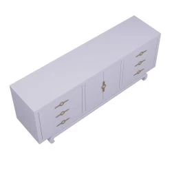 Custom Toulouse Credenza -Furniture Store ToulouseCredenzaMatrix.MerlinLavender.01