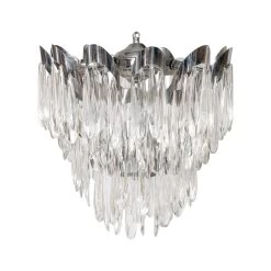 Vintage Austrian Teardrop Chandelier