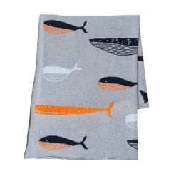 Whale Baby Throw