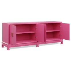 Custom Yates Credenza -Furniture Store YatesCredenzaMatrix.DashPink.04