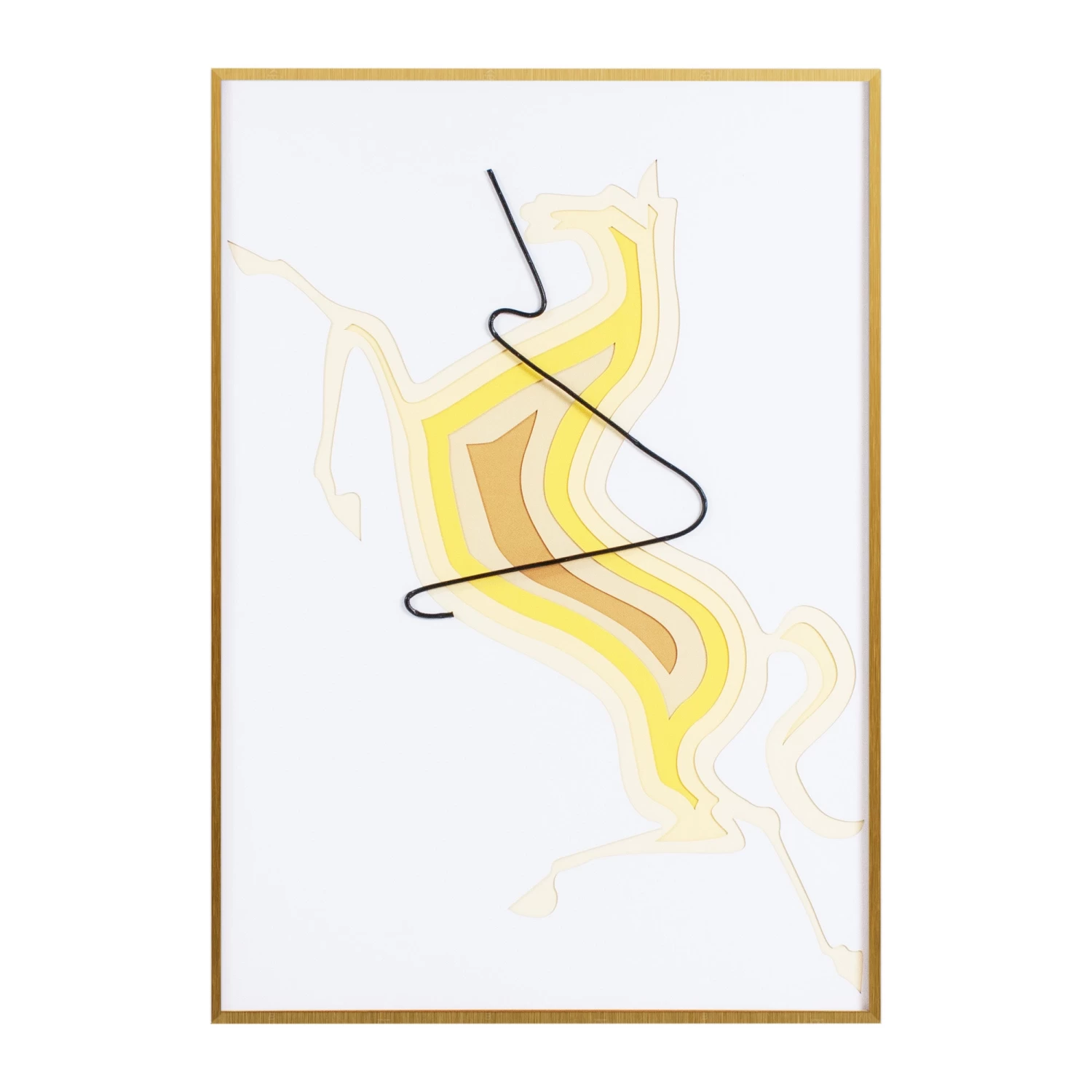 Citron Horse - Left Facing 3 Citron Horse - Left Facing